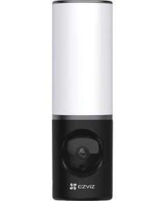 Ezviz LC3 2in1 4MP 2K + Умная уличная IP65 система безопасности с настенным освещением 700lm и цветной камерой ночного видения Белый