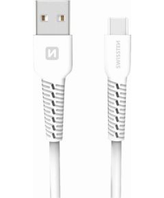 Swissten Eco Friendly Universāls Quick Charge 3.1 USB-C Datu un Uzlādes Kabelis 1.2m