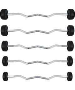 HMS GSL-50 50 kg rubber bar, broken bar
