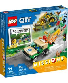 LEGO City Savvaļas dzīvnieku glābšanas misijas (60353)