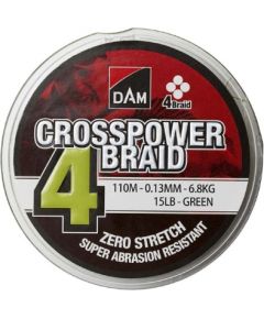 D.a.m. Шнур "DAM Crosspower 4-Braid" (150m, 0.15mm)