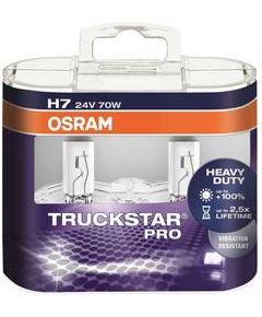 Osram Spuldžu komplekts 64215TSP-HCB TRUCKSTAR PRO +100% 24V H7 70W 24V