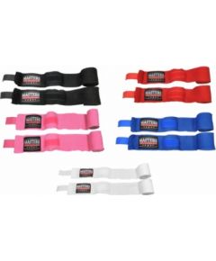 Boksa pārsēji Masters boxing bandage wraps &#8211; BBE-4 1304-02 - biały