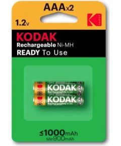 Kodak rechargeable Ni-MH R3 1000 mAh (2 pack)