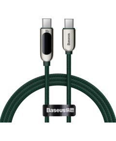 Baseus Display Cable USB-C to USB-C 100W 1m (green)