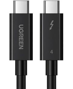 USB-C to USB-C Cable UGREEN US501, Gen3, 100W, 4K, 0.8m (Black)