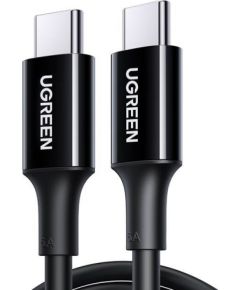 UGREEN US300 USB-C cable to USB-C, 100W, 5A, 1m (black)