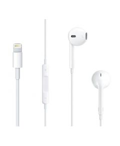 Apple Ear-Pods Remote and Mic White with Lightning Connector