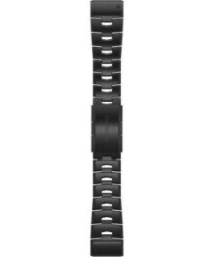 Garmin Acc,fenix 6X 26mm QuickFit Carbon Gray DLC Titanium Band