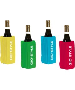 Gio`style Vīna pudeļu dzesētājs Glacette Fun asorti, sarkans/gaiši zils/dzeltens/zaļš