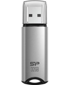 Silicon Power USB Flash Drive Marvel Series M02 32GB, Type-A USB 3.2 Gen 1, Silver