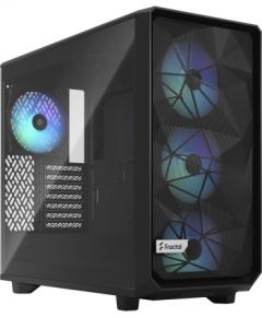 Fractal Design Meshify 2 Lite RGB TG Light Tint Black, E-ATX, Power supply included No