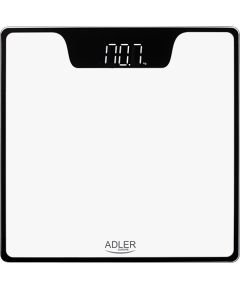 Adler Bathroom Scale AD 8174w Maximum weight (capacity) 180 kg, Accuracy 100 g, White