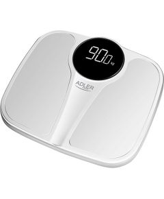 Adler Bathroom Scale AD 8172w	 Maximum weight (capacity) 180 kg, Accuracy 100 g, Body Mass Index (BMI) measuring, White