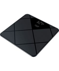 Adler Bathroom Scale AD 8169 Maximum weight (capacity) 180 kg, Accuracy 100 g, Graphite/Black