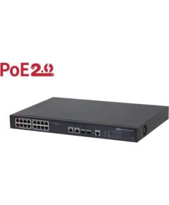 Switch|DAHUA|Type L2|Desktop/pedestal|90 Watts|PFS4218-16ET-240-V3