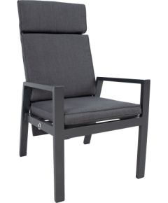 Dārza krēsls TOMSON 61x69xH106cm, tumši pelēks