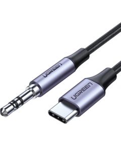 UGREEN mini jack 3,5mm AUX  to USB-C Cable 1 m (deep gray)