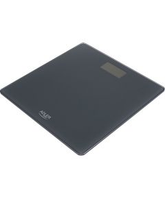 Adler Bathroom scale AD 8157g Maximum weight (capacity) 150 kg, Accuracy 100 g, Body Mass Index (BMI) measuring, Graphite Весы для тела