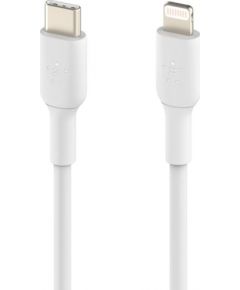 Belkin BOOST CHARGE CAA003bt1MWH USB-C to Lightning, 1 m, White