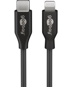 Goobay 39447 Lightning - USB-C™ USB charging and sync cable Goobay USB C, Apple Lightnin male (8-pin)