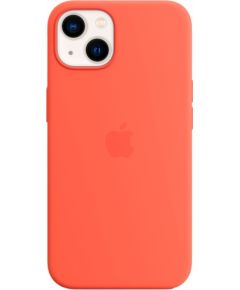 Apple iPhone 13 Silicone Case with MagSafe – Nectarine,Model A2706