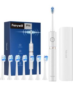 FairyWill Sonic toothbrush with head set and case FW-P11 (white)