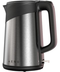 AENO Electric Kettle EK3: 1850-2200W, 1.7L, Strix, Double-walls, Non-heating body, Auto Power Off, Dry tank Protection