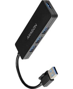 AXAGON HUE-G1A 4x USB3.0 Superspeed SLIM USB hub w. 14cm Type-A cable