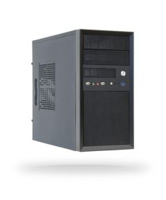 Case | CHIEFTEC | MiniTower | MicroATX | 1x2.5" Internal | 2x3.5" Internal | 1x3.5" External | 2x5.25" External | Black | CT-01B-OP