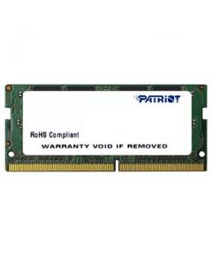 Memory Module | PATRIOT | DDR4 | Total capacity 4GB | 2400 MHz | 17 | 1.2 V | Number of modules 1 | PSD48G240081S