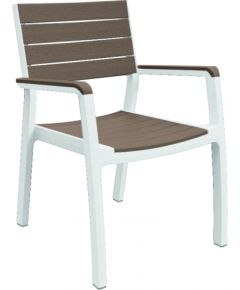 Keter Dārza krēsls Harmony Armchair balts/bēšs