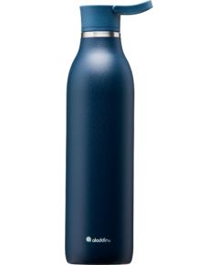 Aladdin Termopudele CityLoop Thermavac eCycle Water Bottle 0.6L, pārstrādāta nerūs. tērauda / tumši zila