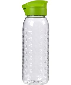 Curver Pudele Dots Bottle 0,45L caurspīdīga/zaļa