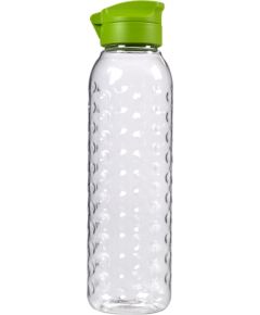 Curver Pudele Dots Bottle 0,75L caurspīdīga/zaļa