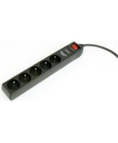 EnerGenie SPF5-C-5 surge protector 5 AC outlet(s) 250 V 1.5 m Black