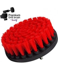 Профессиональная щетка Premium Drill Brush 5шт.- жесткий, красный, 13цм.