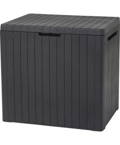 Keter Uzglabāšanas kaste City Storage Box 113 L pelēka