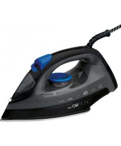 Clatronic DB 3703 iron Dry & Steam iron Stainless steel soleplate Black,Grey 1800 W