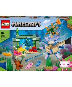 LEGO 21180 LEGO® Minecraft Cīņa ar sargiem, 8+ gadi