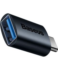 Baseus Ingenuity USB-C to USB-A adapter OTG (blue)