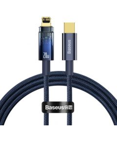 Baseus Explorer,USB-C to Lightning Cable, 20W, 1m (Blue)