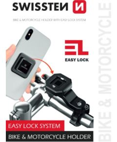 Swissten EASY LOCK BIKE Держатель Телефона Для Велосипеда