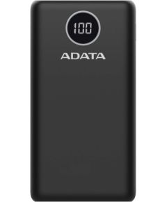 ADATA P20000QCD power bank Lithium Polymer (LiPo) 20000 mAh Black