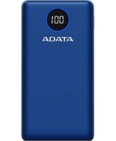 ADATA P20000QCD power bank Lithium Polymer (LiPo) 20000 mAh Blue