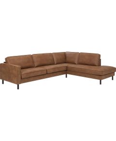 Corner sofa LUCAS RC brown