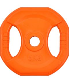 inSPORTline sūkņa gumijas svars, 30 mm, 5 kg Svaru ripas un stieņi