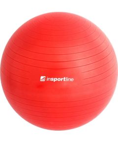Vingrošanas bumba + sūknis inSPORTline Top Ball 75cm - Red