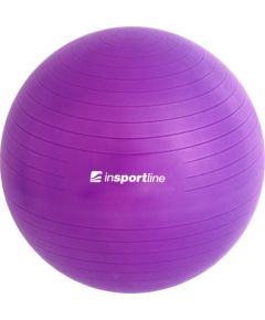 Vingrošanas bumba + sūknis inSPORTline Top Ball 85cm - Purple