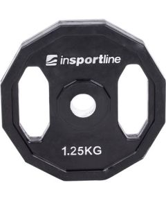 Gumijas pārklājums 30mm inSPORTline Ruberton 1,25kg Svaru ripas un stieņi